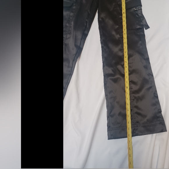 love Fire Women Size 3 Black Brown Wide Leg Jumpsuit - Picture 9 of 15